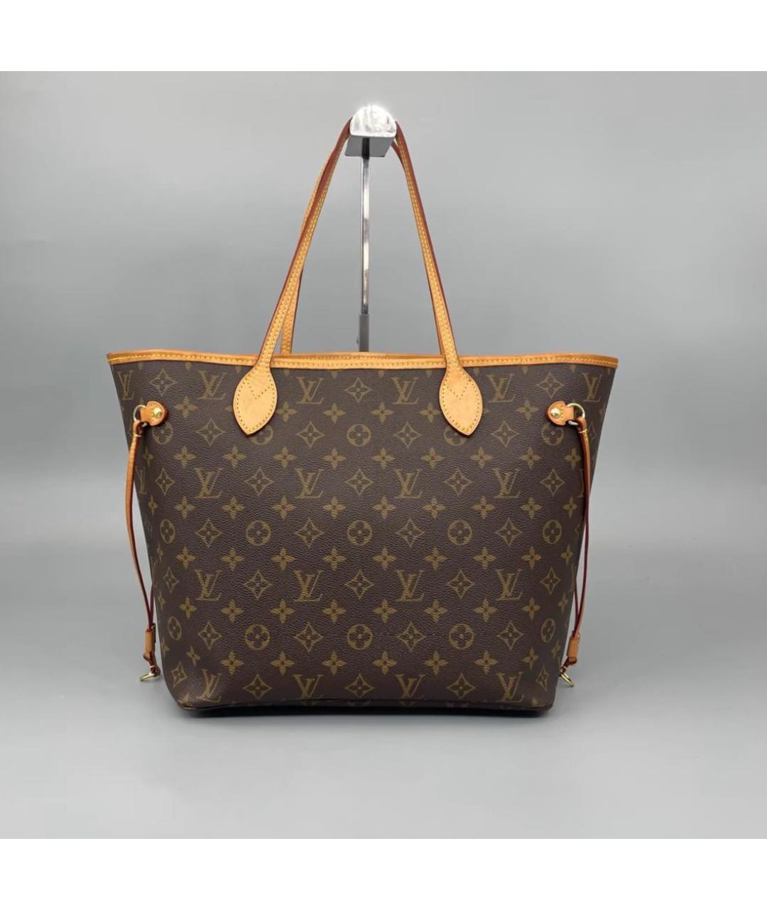 LOUIS VUITTON Коричневая сумка тоут, фото 3