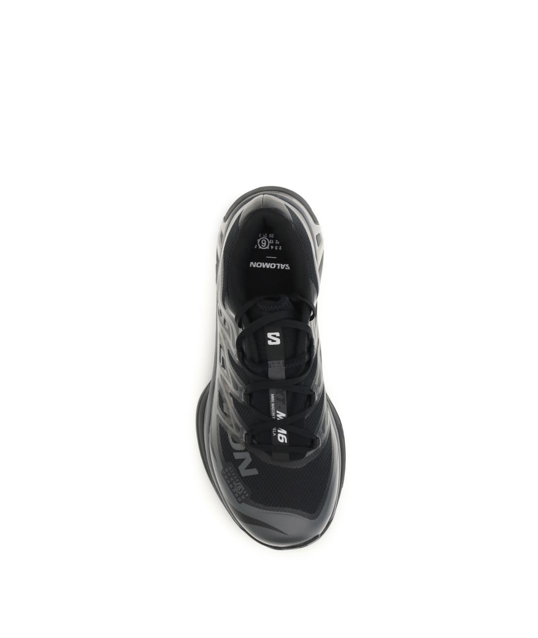 MM6 MAISON MARGIELA Черные низкие кроссовки / кеды, фото 4