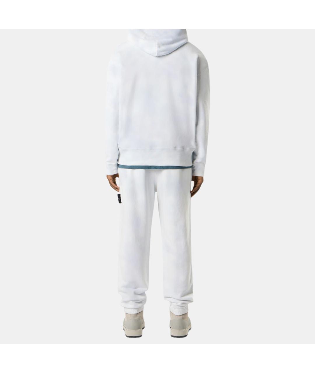 STONE ISLAND Голубые повседневные брюки, фото 4