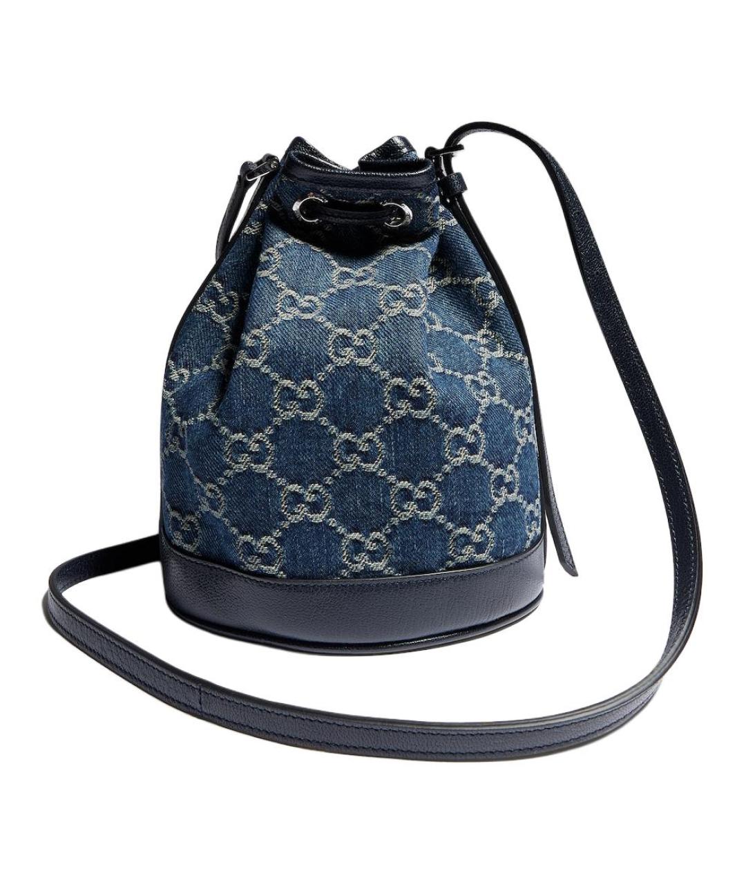 GUCCI Синяя сумка через плечо, фото 4