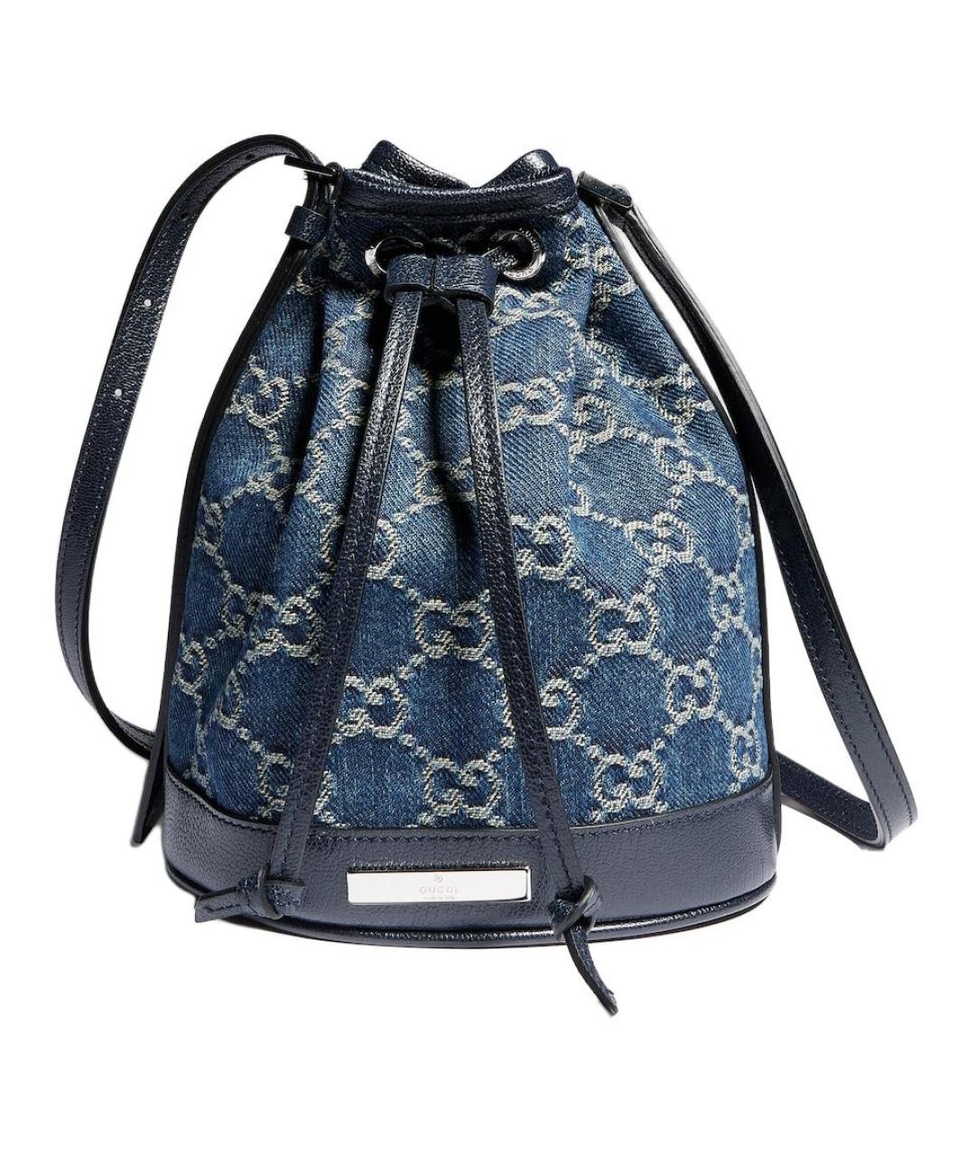 GUCCI Синяя сумка через плечо, фото 1