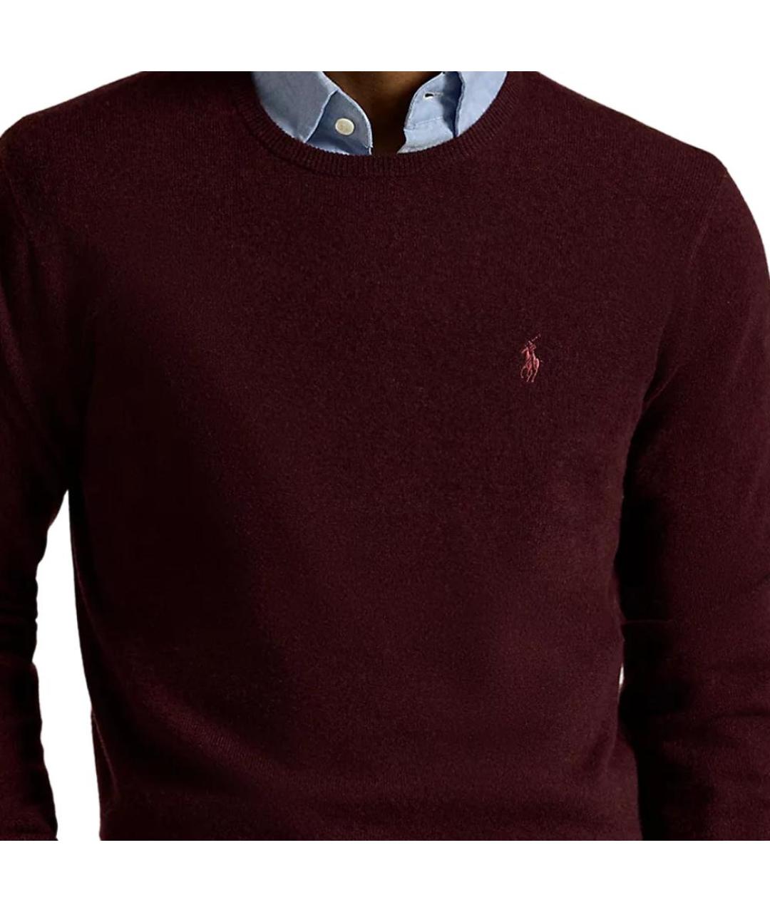 POLO RALPH LAUREN Бордовый джемпер / свитер, фото 5