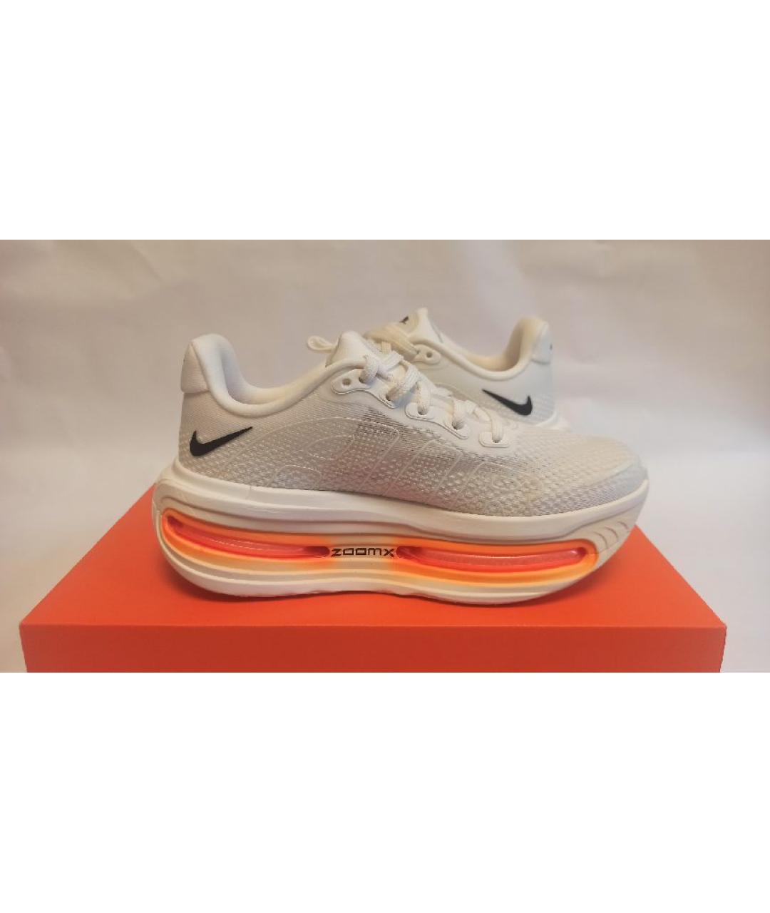 NIKE Белые синтетические кроссовки, фото 7