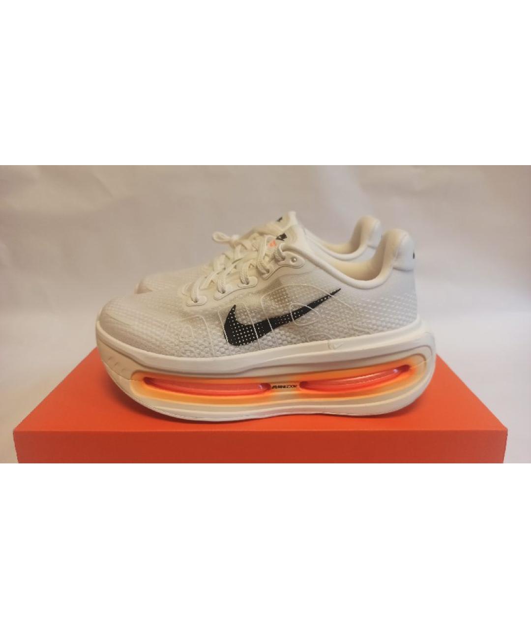 NIKE Белые синтетические кроссовки, фото 9