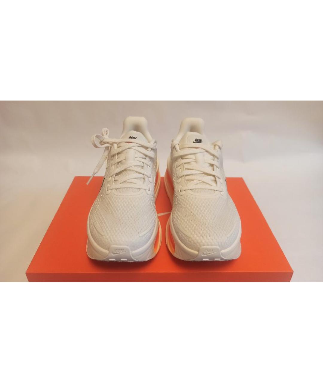 NIKE Белые синтетические кроссовки, фото 2
