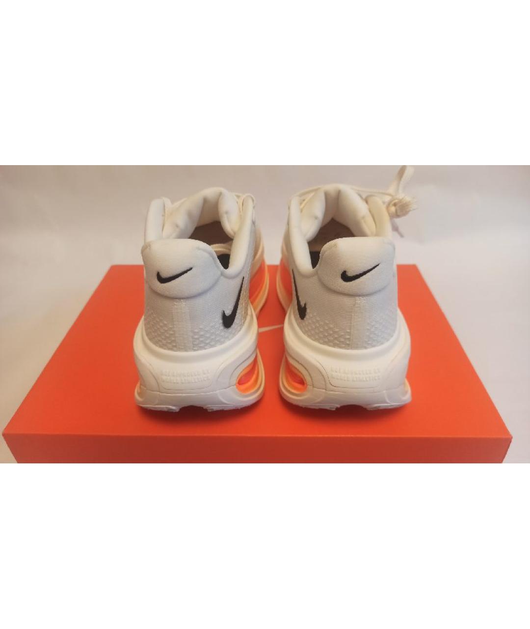 NIKE Белые синтетические кроссовки, фото 4