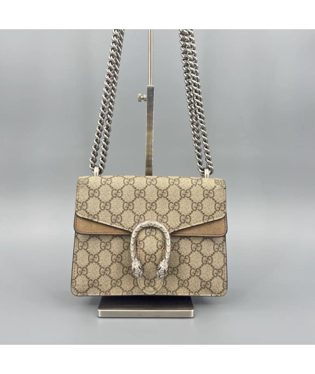 GUCCI Бежевая сумка через плечо, фото 8