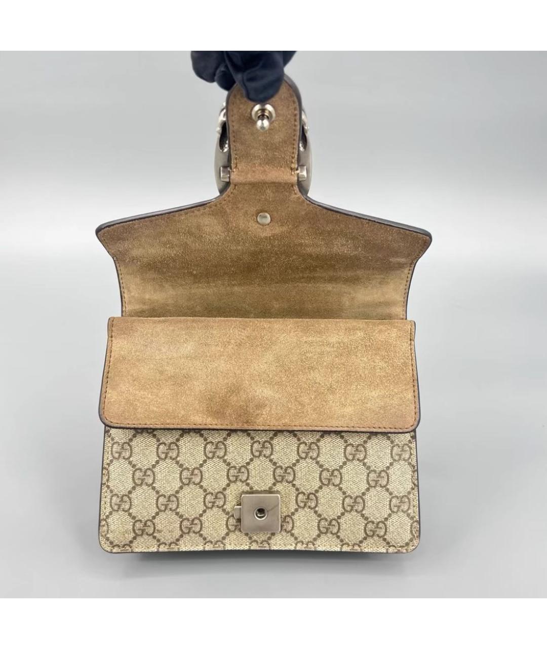 GUCCI Бежевая сумка через плечо, фото 6