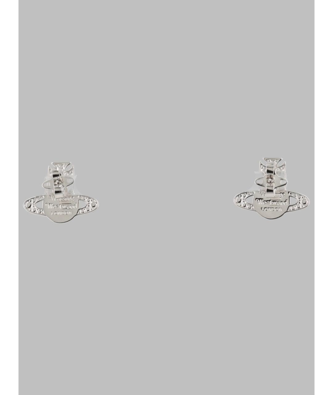 VIVIENNE WESTWOOD Серебряные латунные серьги, фото 2