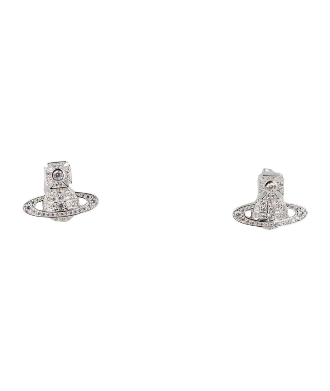 VIVIENNE WESTWOOD Серебряные латунные серьги, фото 1