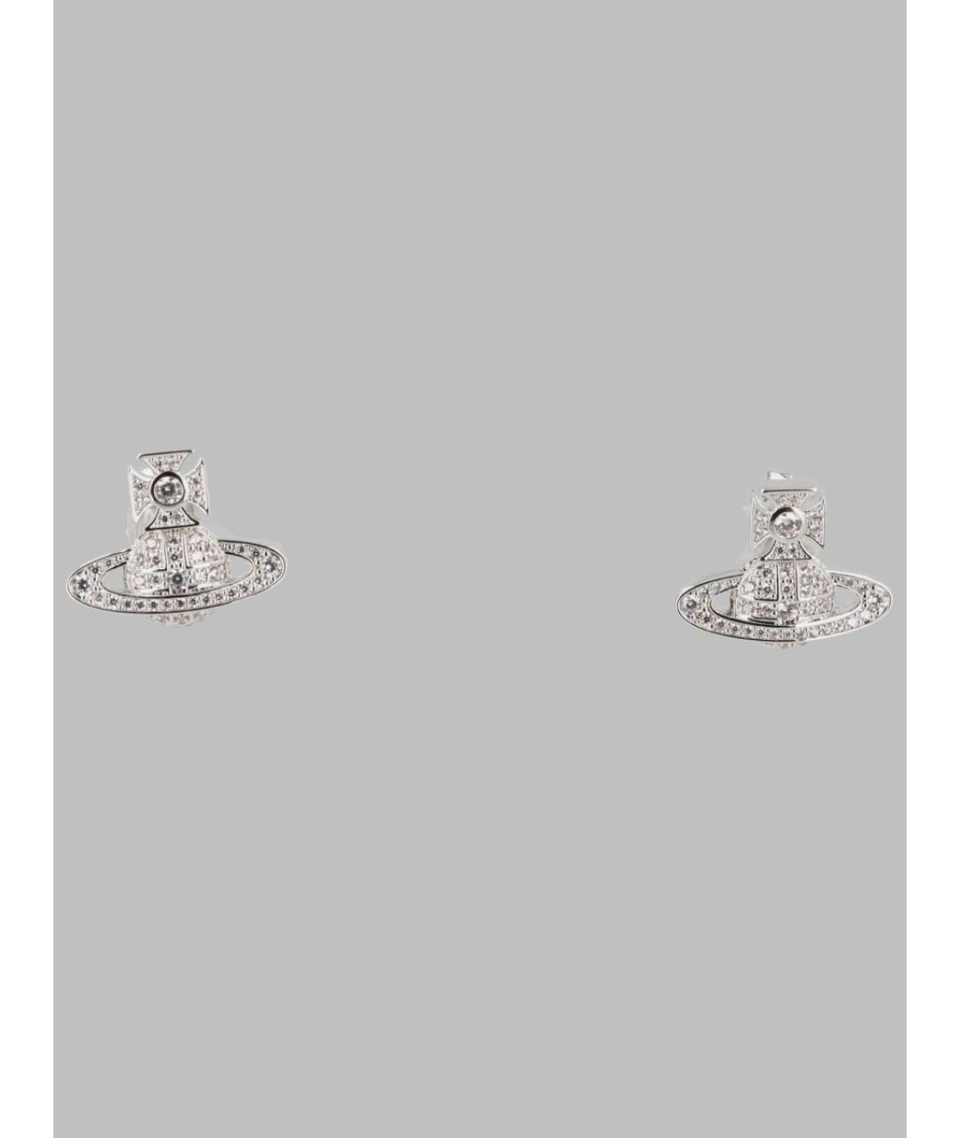 VIVIENNE WESTWOOD Серебряные латунные серьги, фото 3