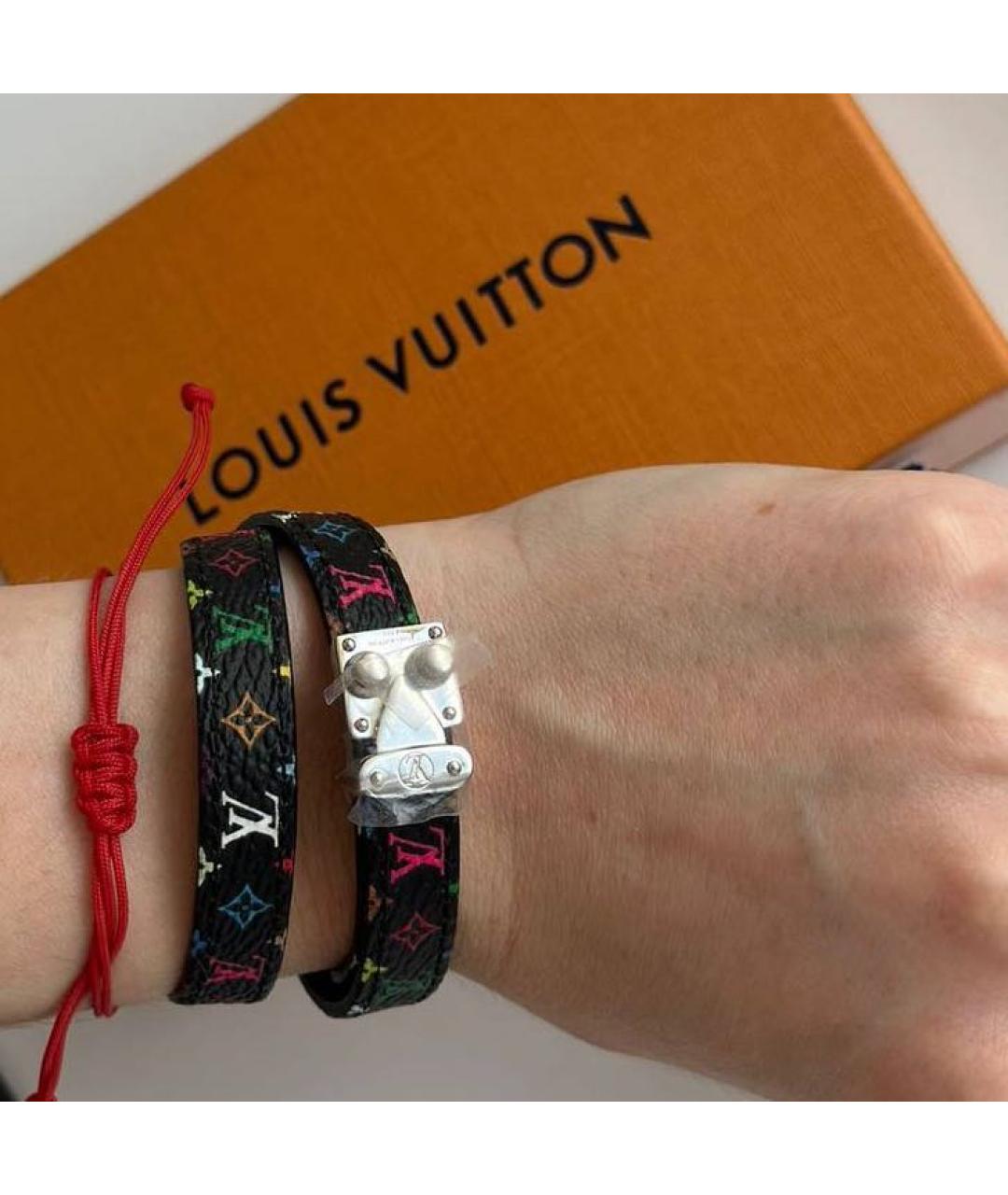 LOUIS VUITTON Мульти кожаный браслет, фото 4