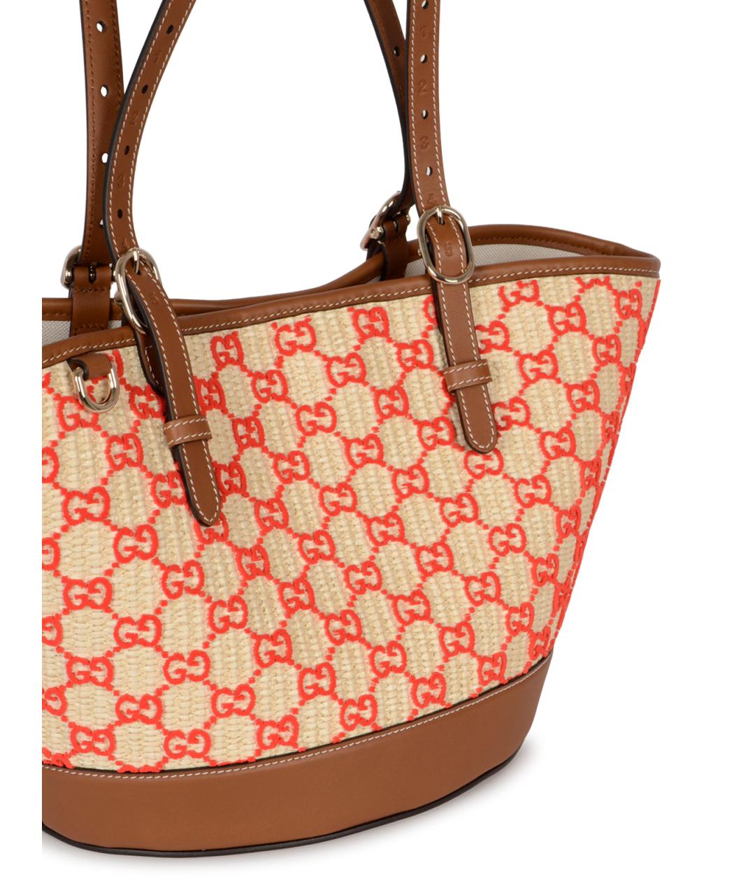 GUCCI Мульти хлопковая сумка тоут, фото 4
