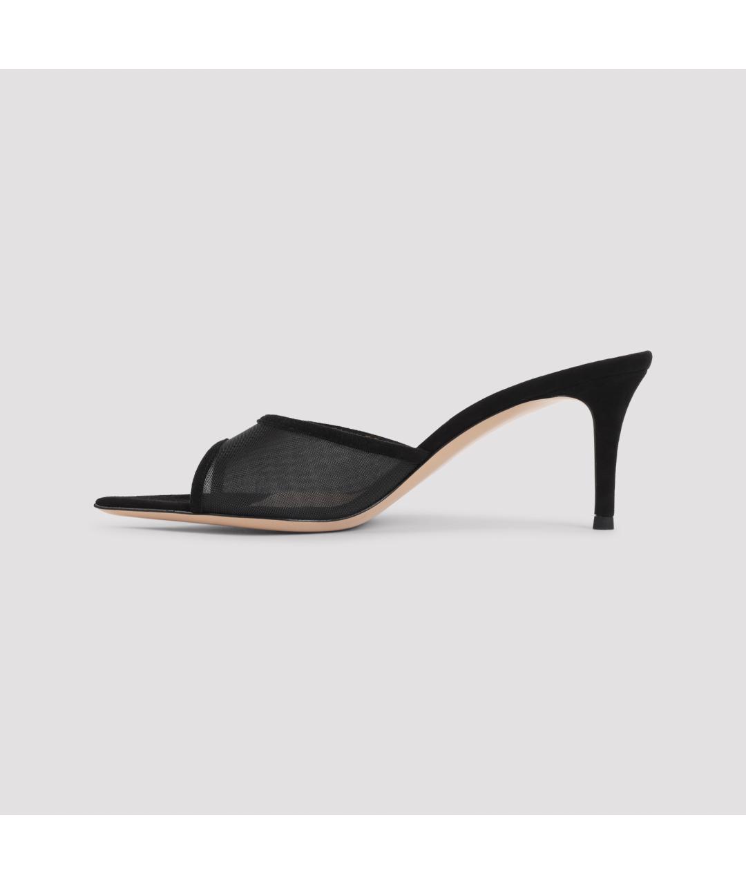 GIANVITO ROSSI Черные мюли, фото 2