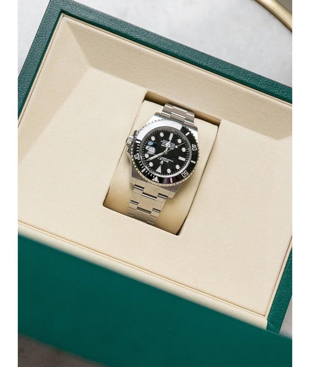 ROLEX Серебряные часы, фото 4