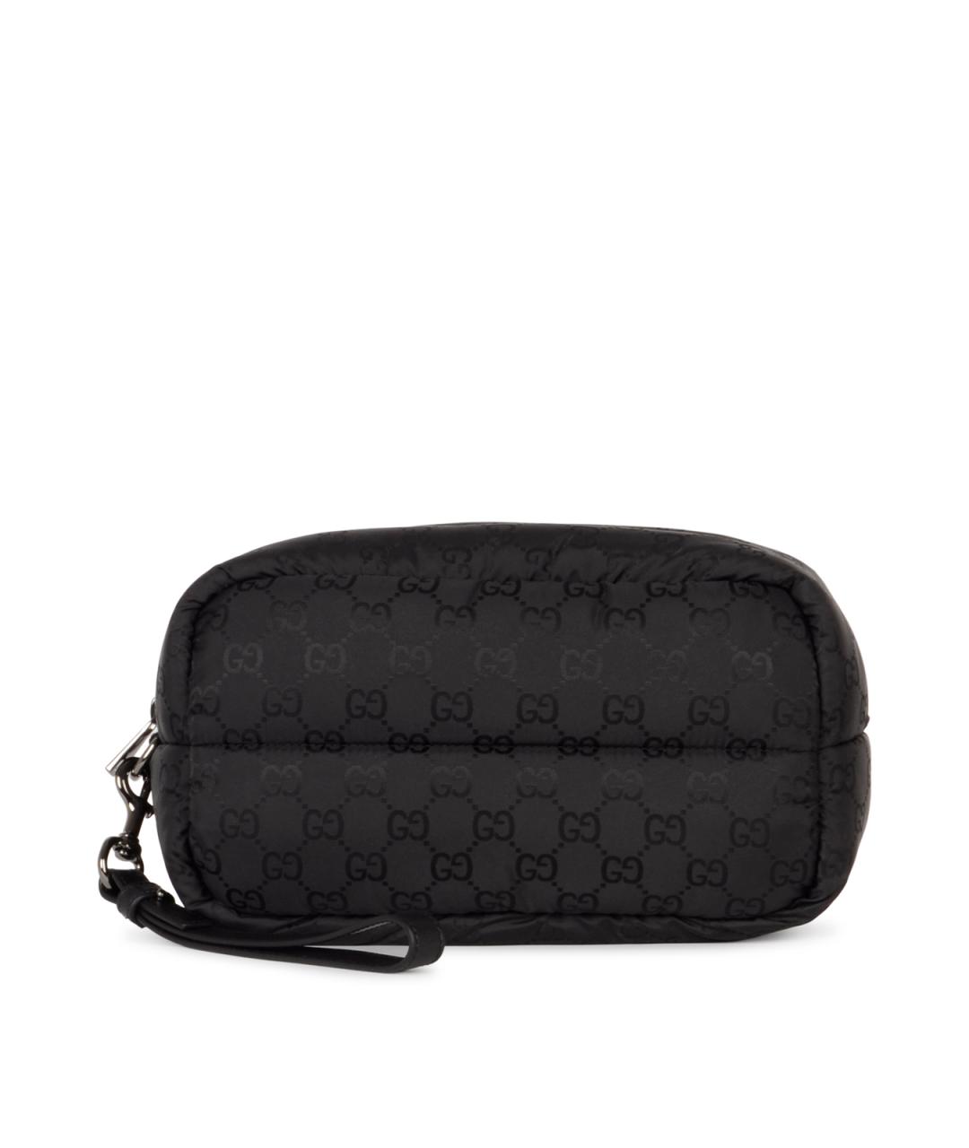 GUCCI Черная тканевая косметичка, фото 1