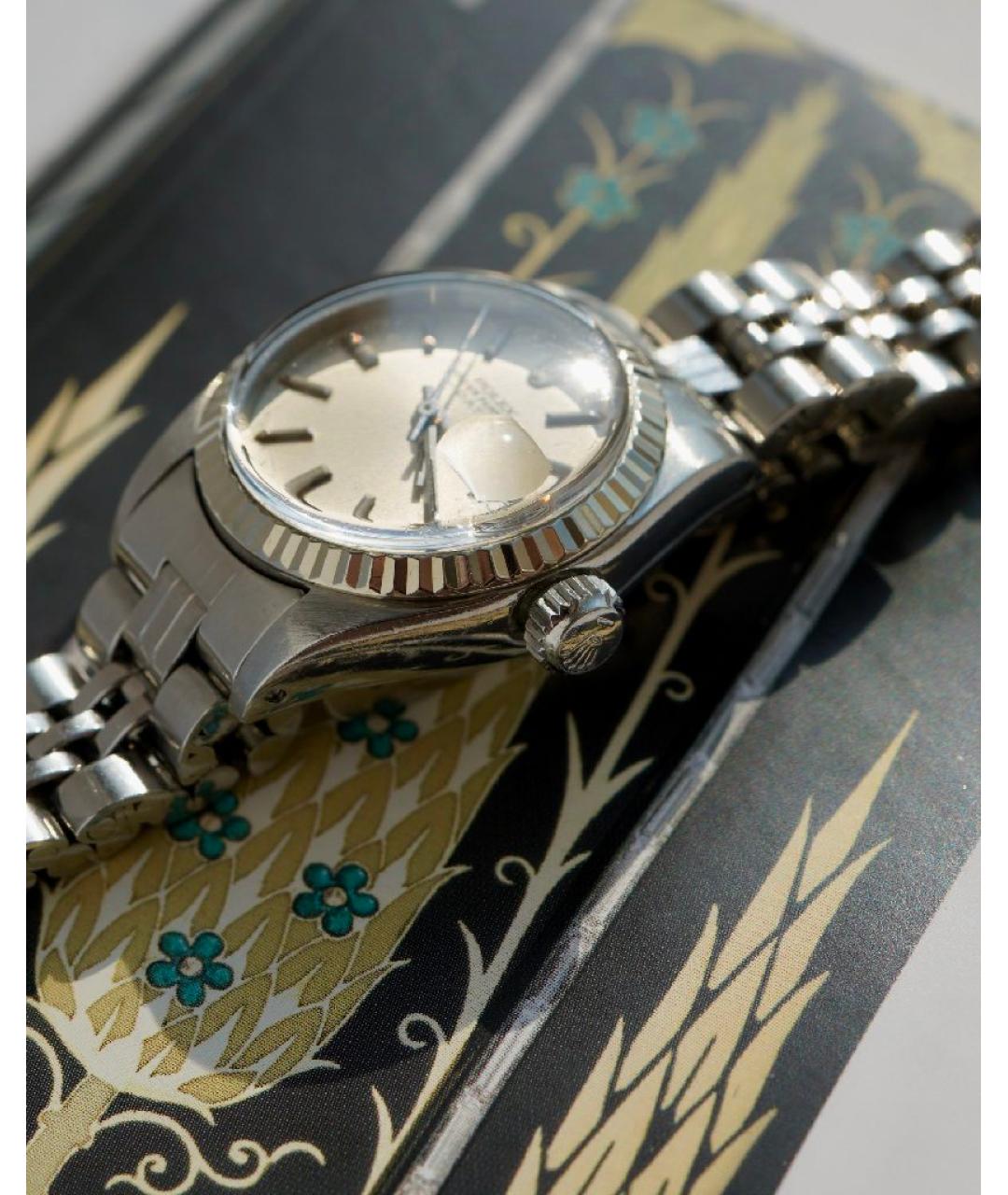 ROLEX Серебряные часы, фото 4