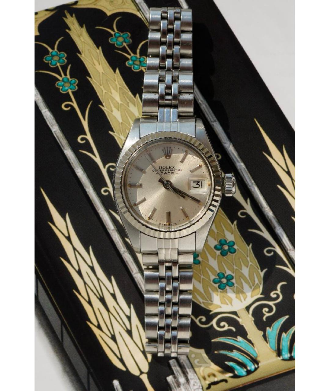 ROLEX Серебряные часы, фото 7