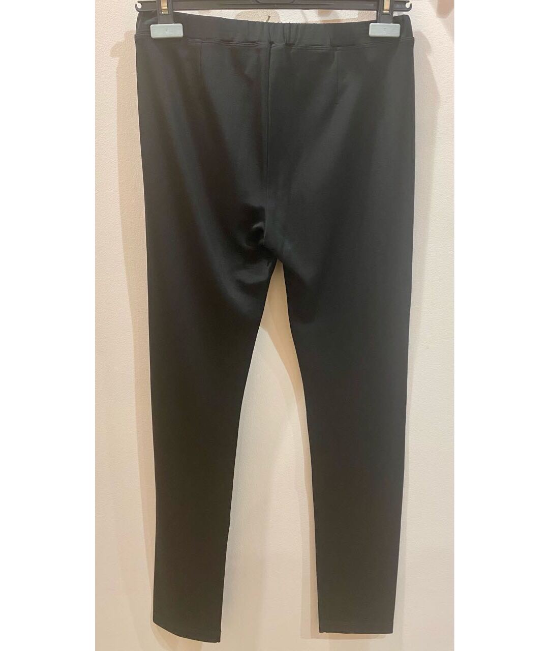 MARIA GRAZIA SEVERI Черные вискозные брюки узкие, фото 2