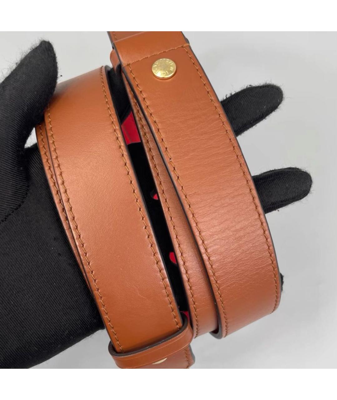 LOUIS VUITTON Коричневая сумка с короткими ручками, фото 7