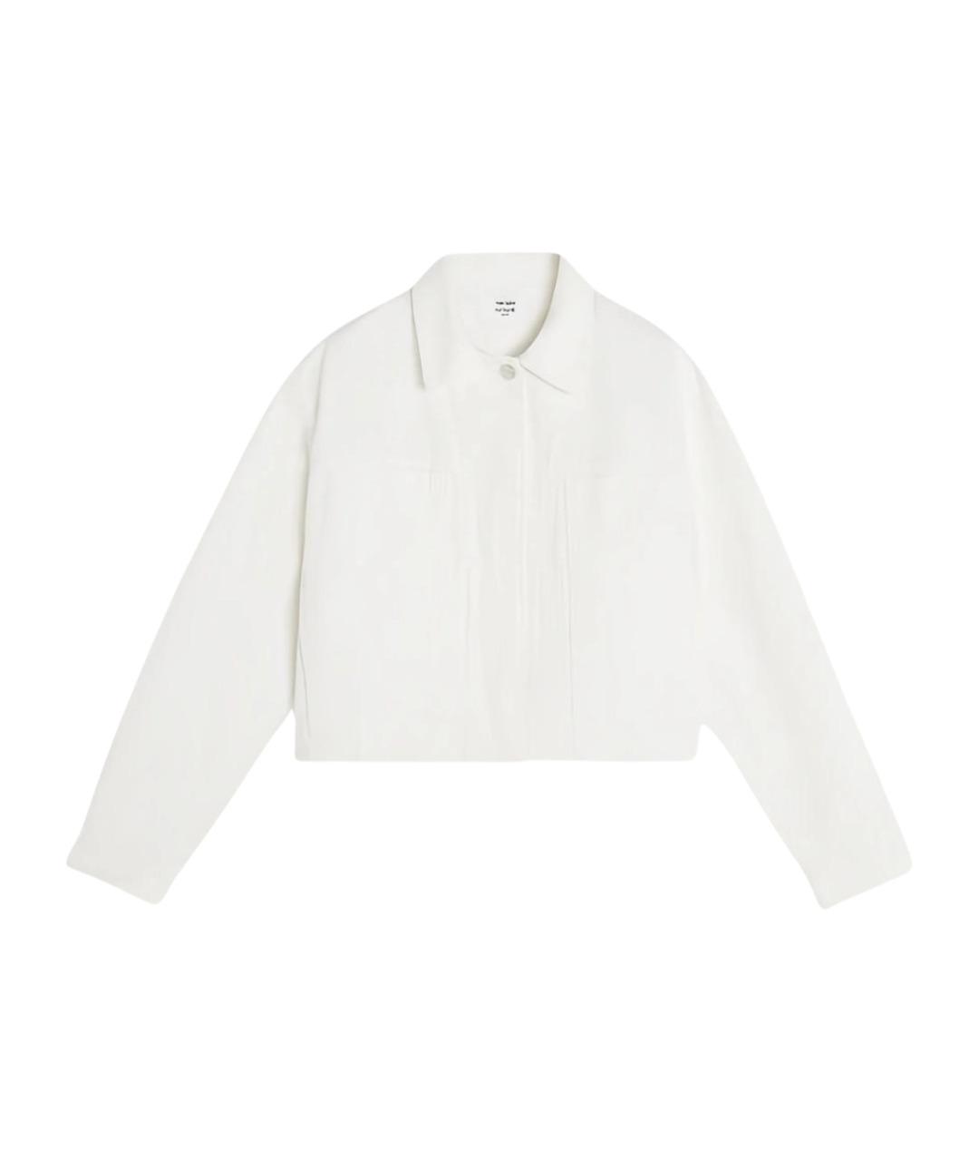 MAISON KITSUNE Белая хлопковая куртка, фото 1