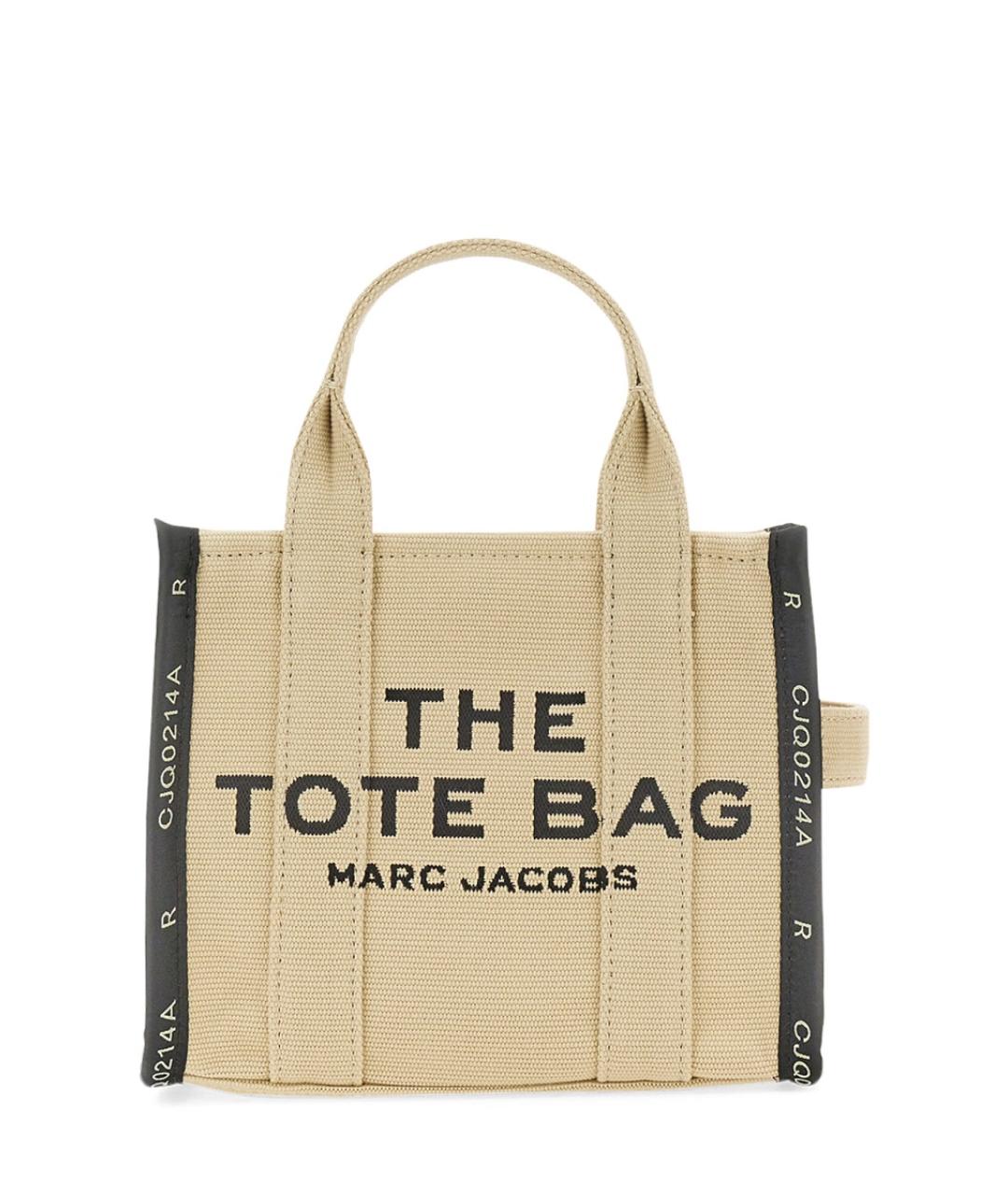 MARC JACOBS Бежевая хлопковая сумка тоут, фото 1