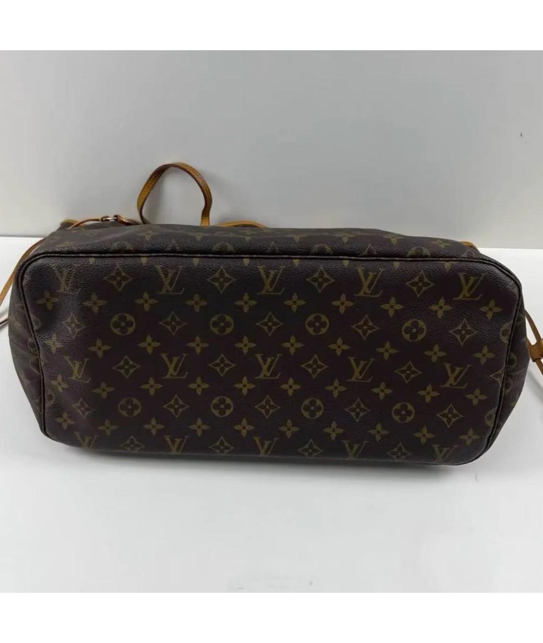 LOUIS VUITTON Коричневая сумка тоут, фото 7