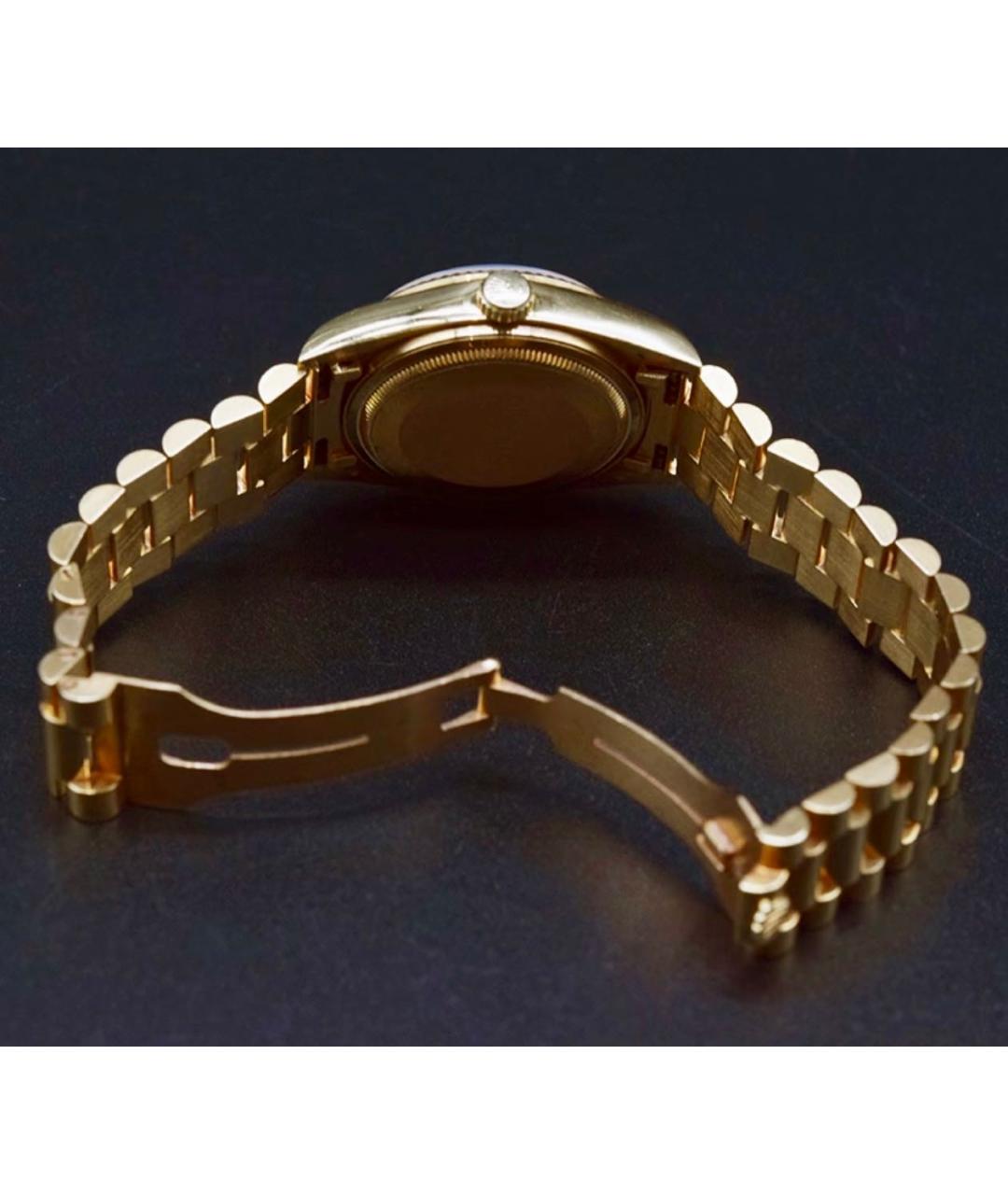 ROLEX Золотые жемчужные часы, фото 3
