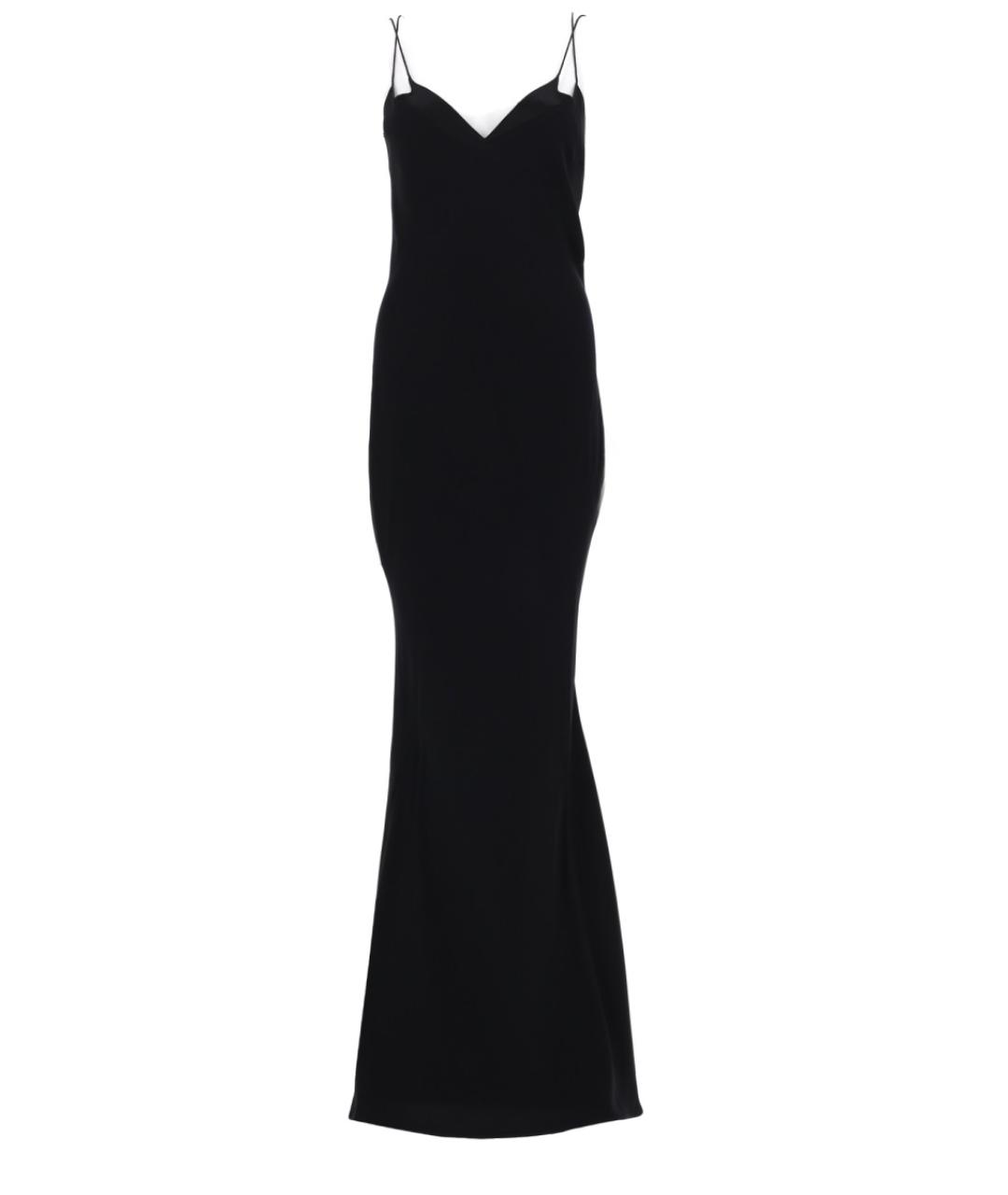 TOM FORD Черное шелковое вечернее платье, фото 1
