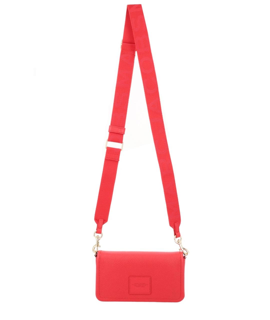 MARC JACOBS Красная кожаная сумка через плечо, фото 2