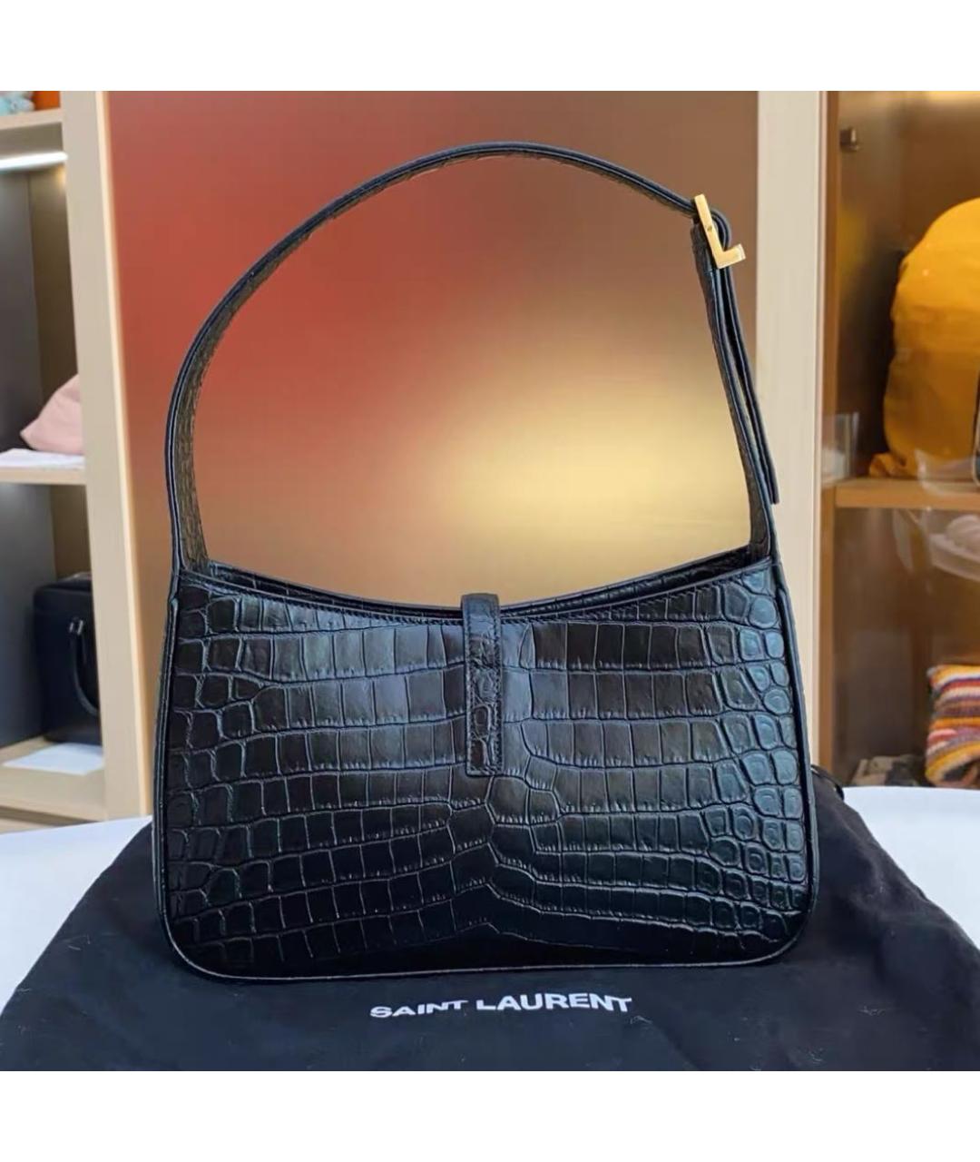 SAINT LAURENT Сумка с короткими ручками, фото 4