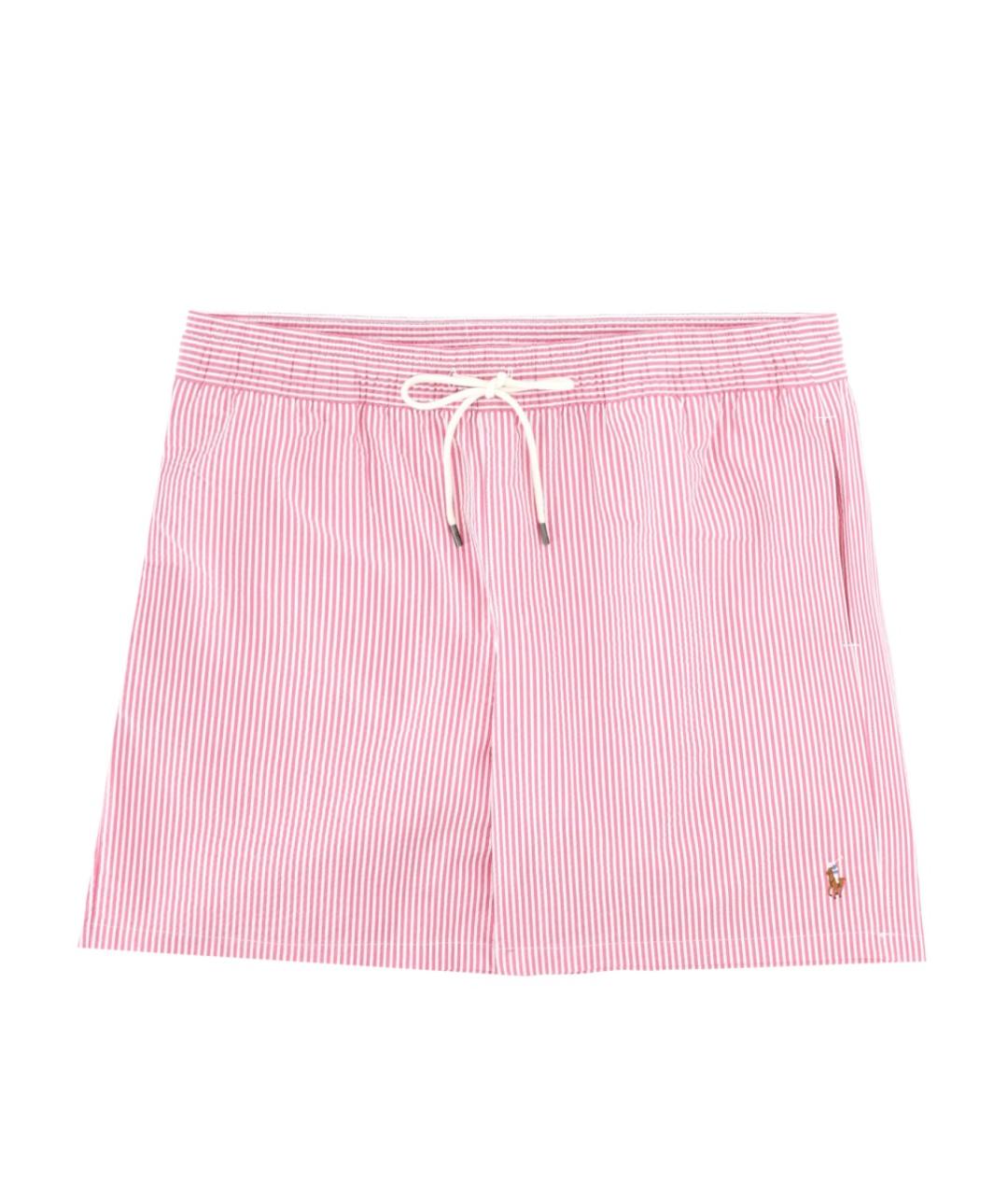 POLO RALPH LAUREN Розовые хлопковые плавки, фото 1