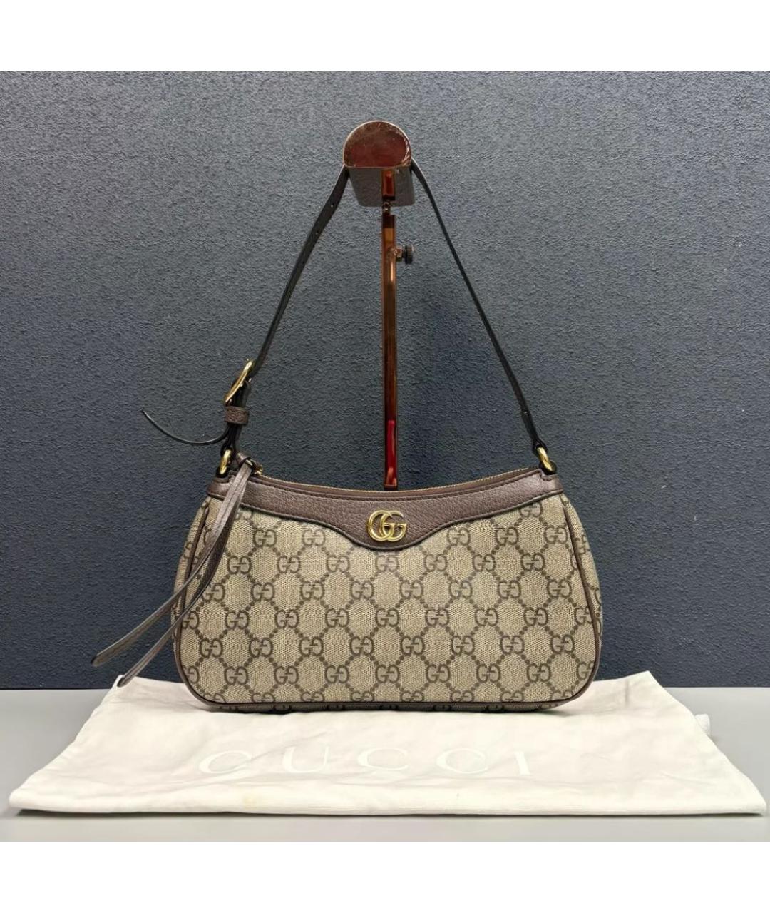 GUCCI Бежевая сумка через плечо, фото 2