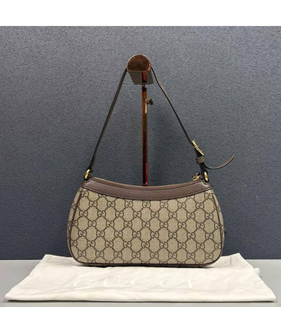 GUCCI Бежевая сумка через плечо, фото 3