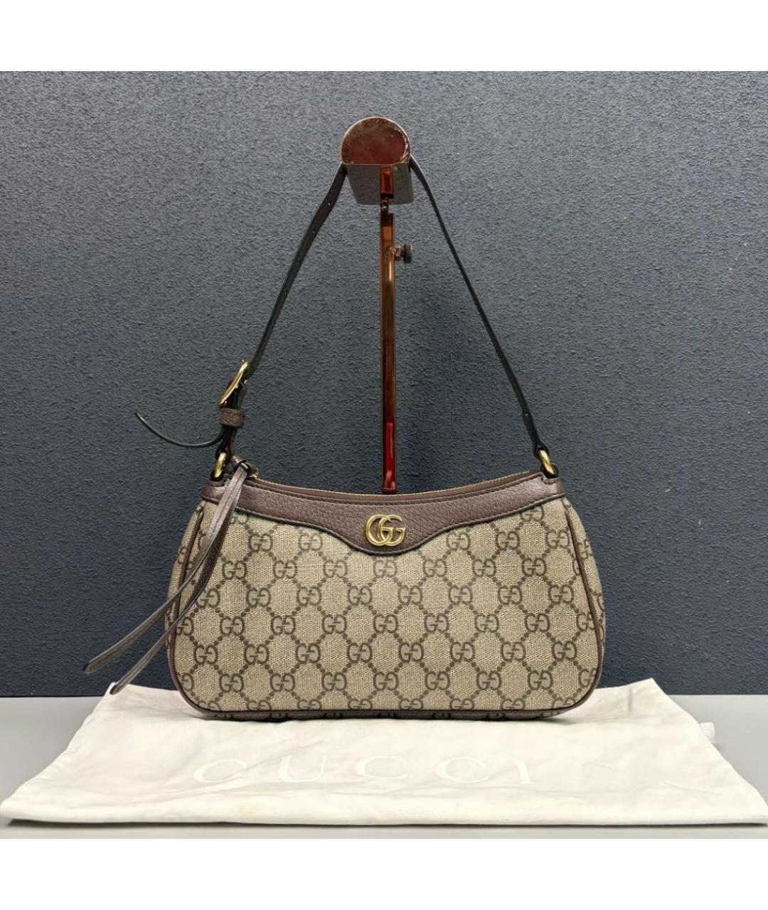GUCCI Бежевая сумка через плечо, фото 9