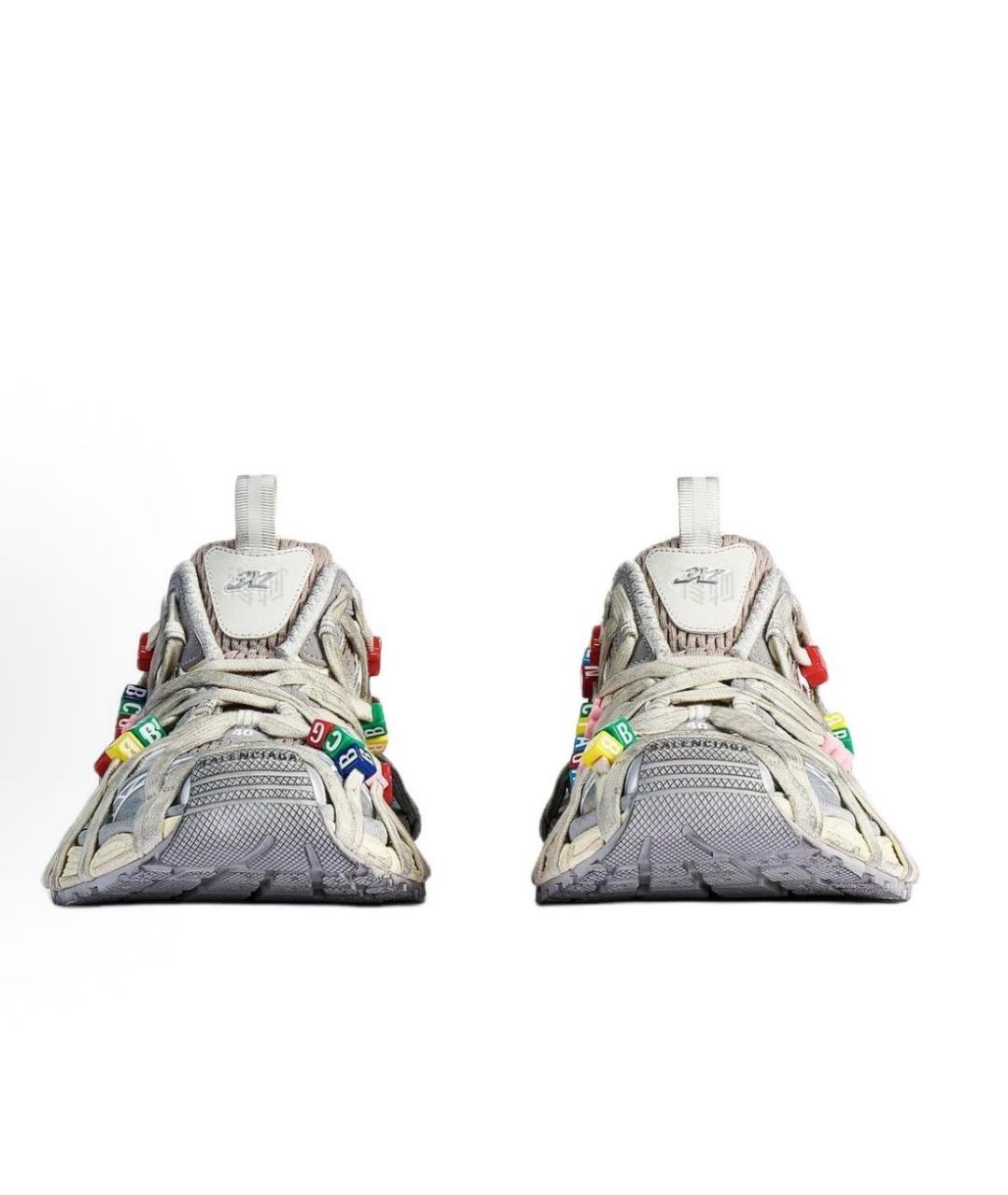 BALENCIAGA Серые кроссовки, фото 3