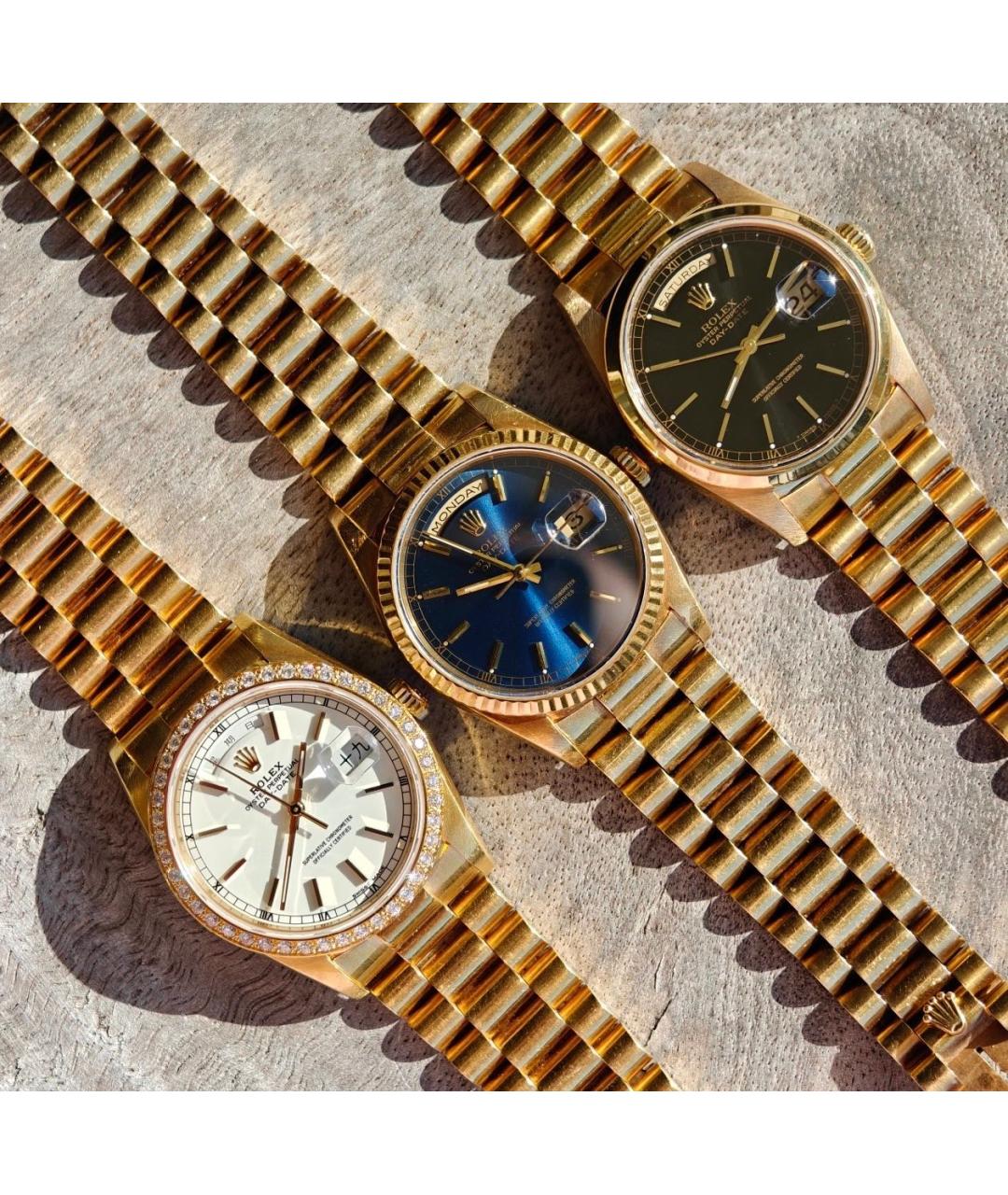 ROLEX Часы из желтого золота, фото 8