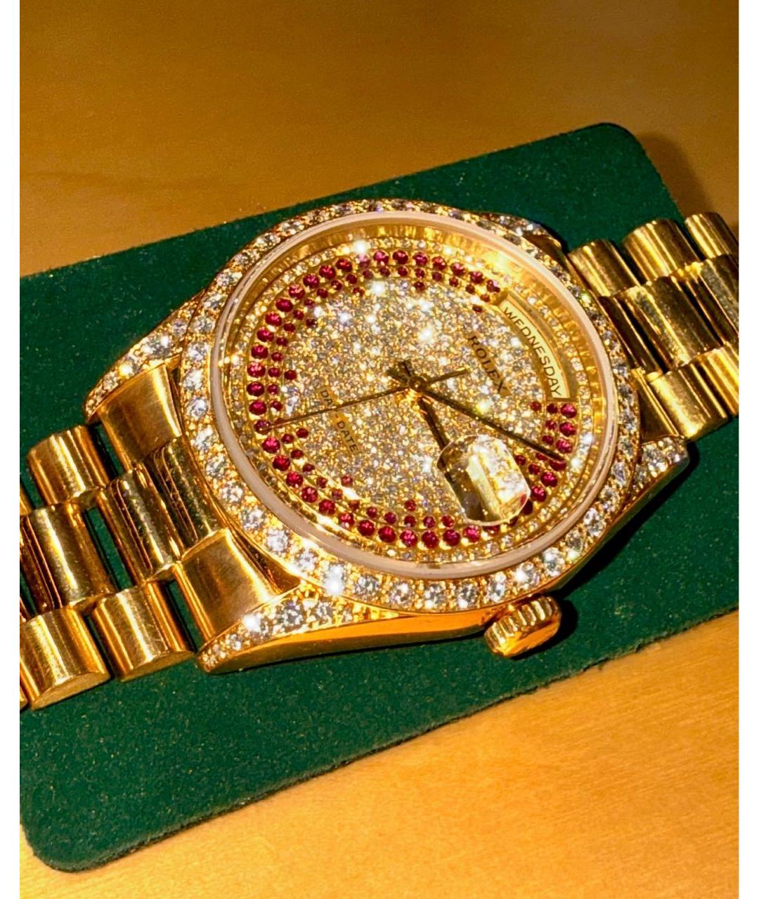 ROLEX Часы из желтого золота, фото 5