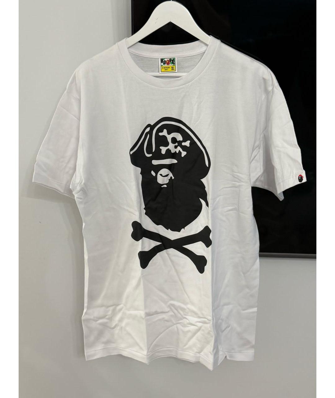 BAPE Белая футболка, фото 3