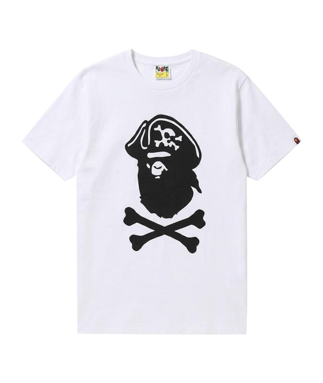 BAPE Белая футболка, фото 1