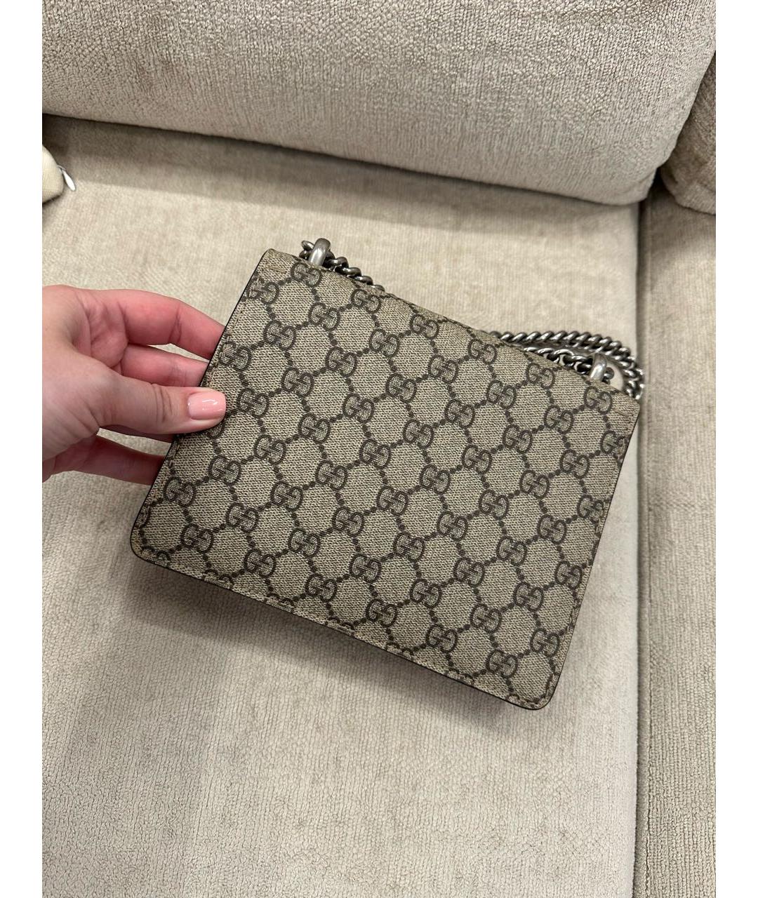 GUCCI Бежевая сумка через плечо, фото 3