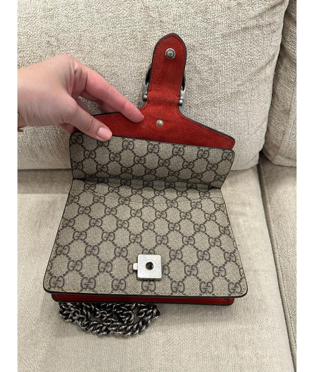 GUCCI Бежевая сумка через плечо, фото 8
