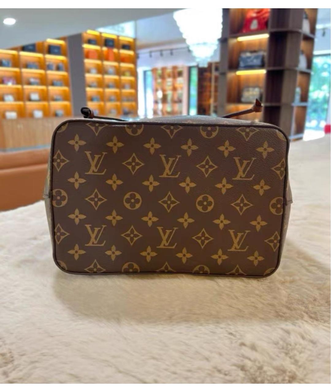 LOUIS VUITTON Коричневая сумка через плечо, фото 5