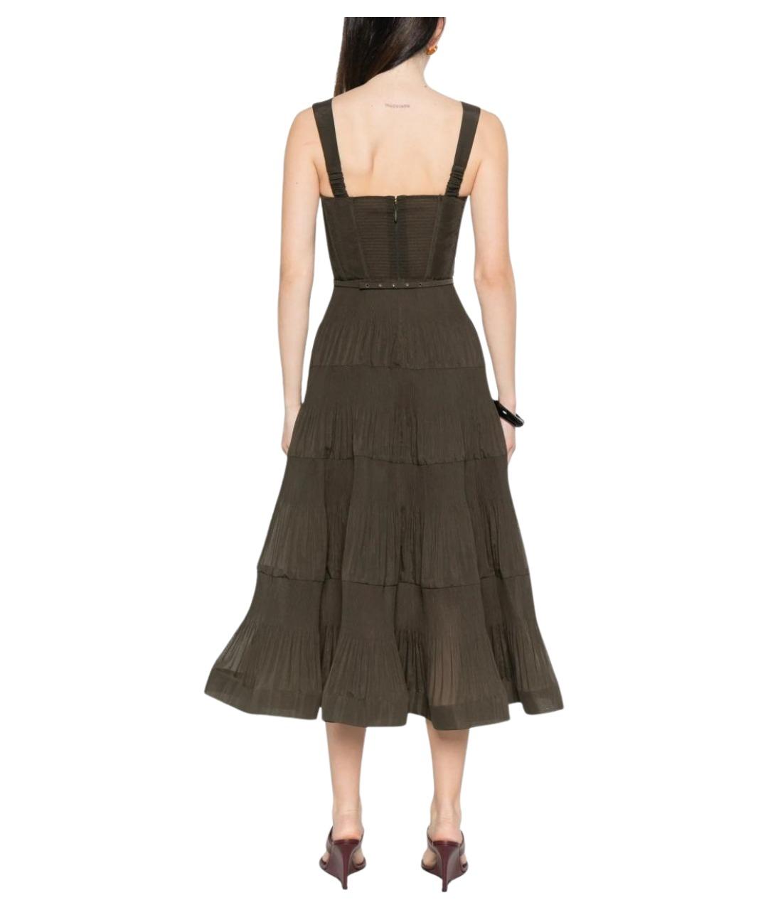 ZIMMERMANN Зеленое платье, фото 4