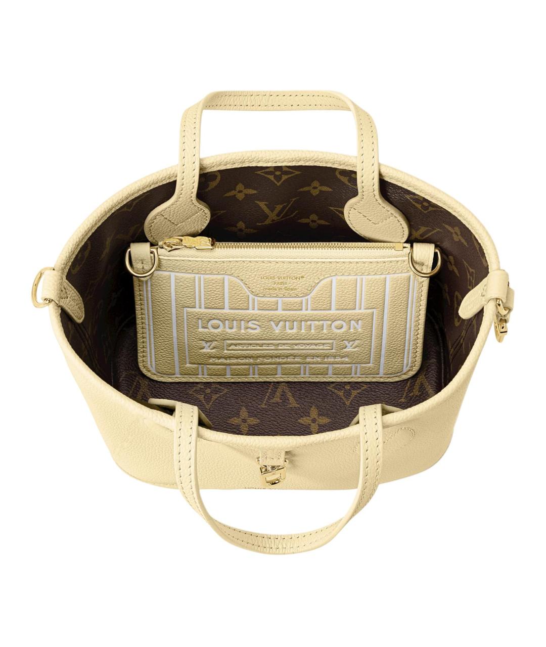 LOUIS VUITTON Желтая сумка через плечо, фото 5