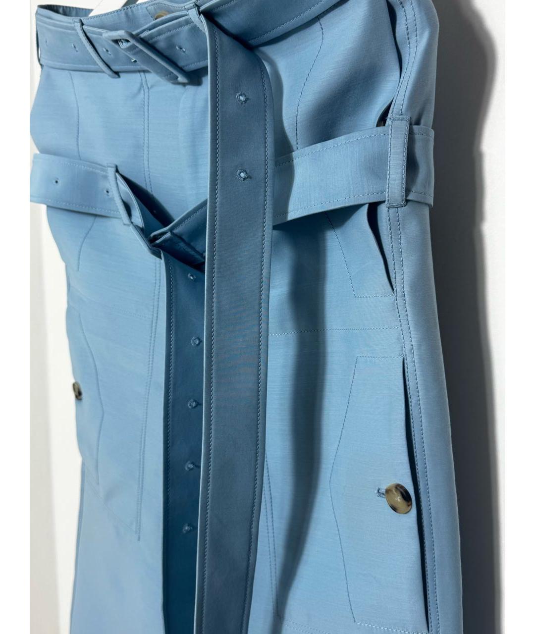 LANVIN Голубые хлопковые шорты, фото 4