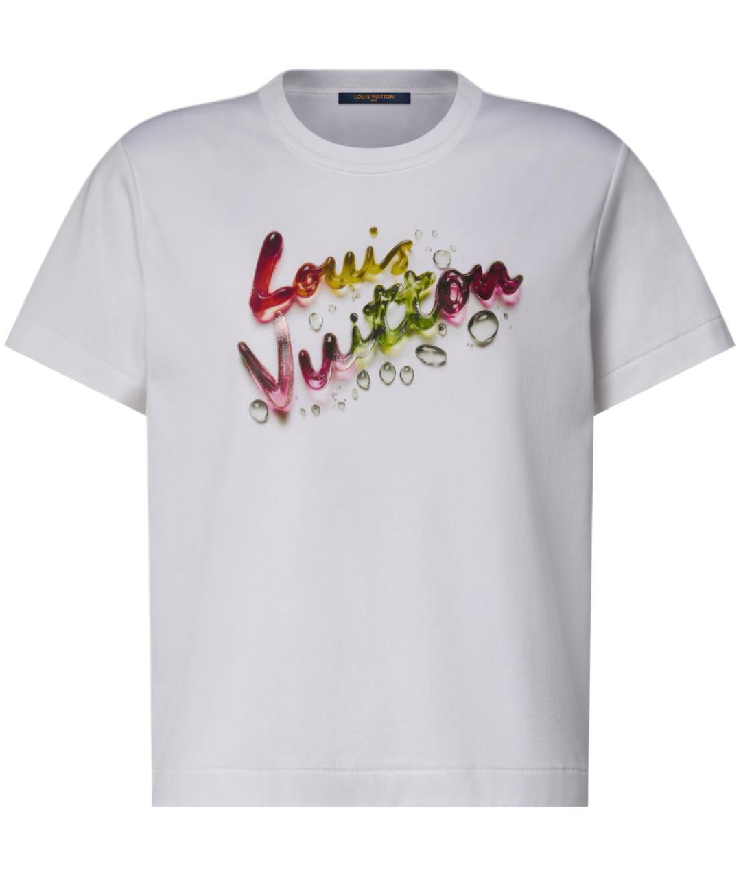 LOUIS VUITTON Белая футболка, фото 1