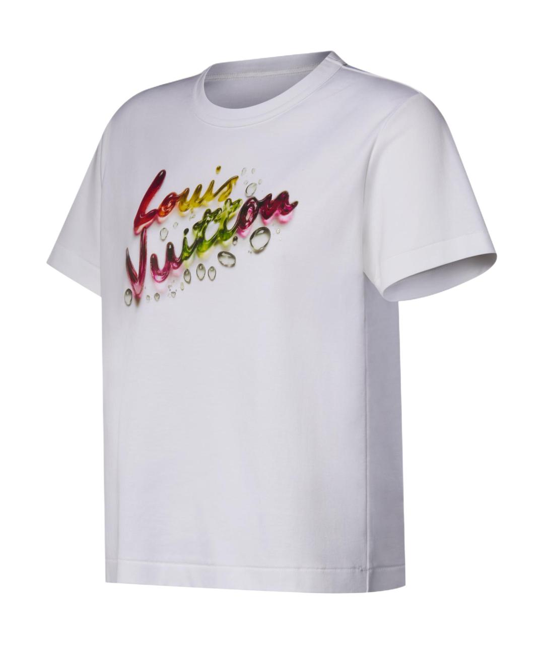 LOUIS VUITTON Белая футболка, фото 3
