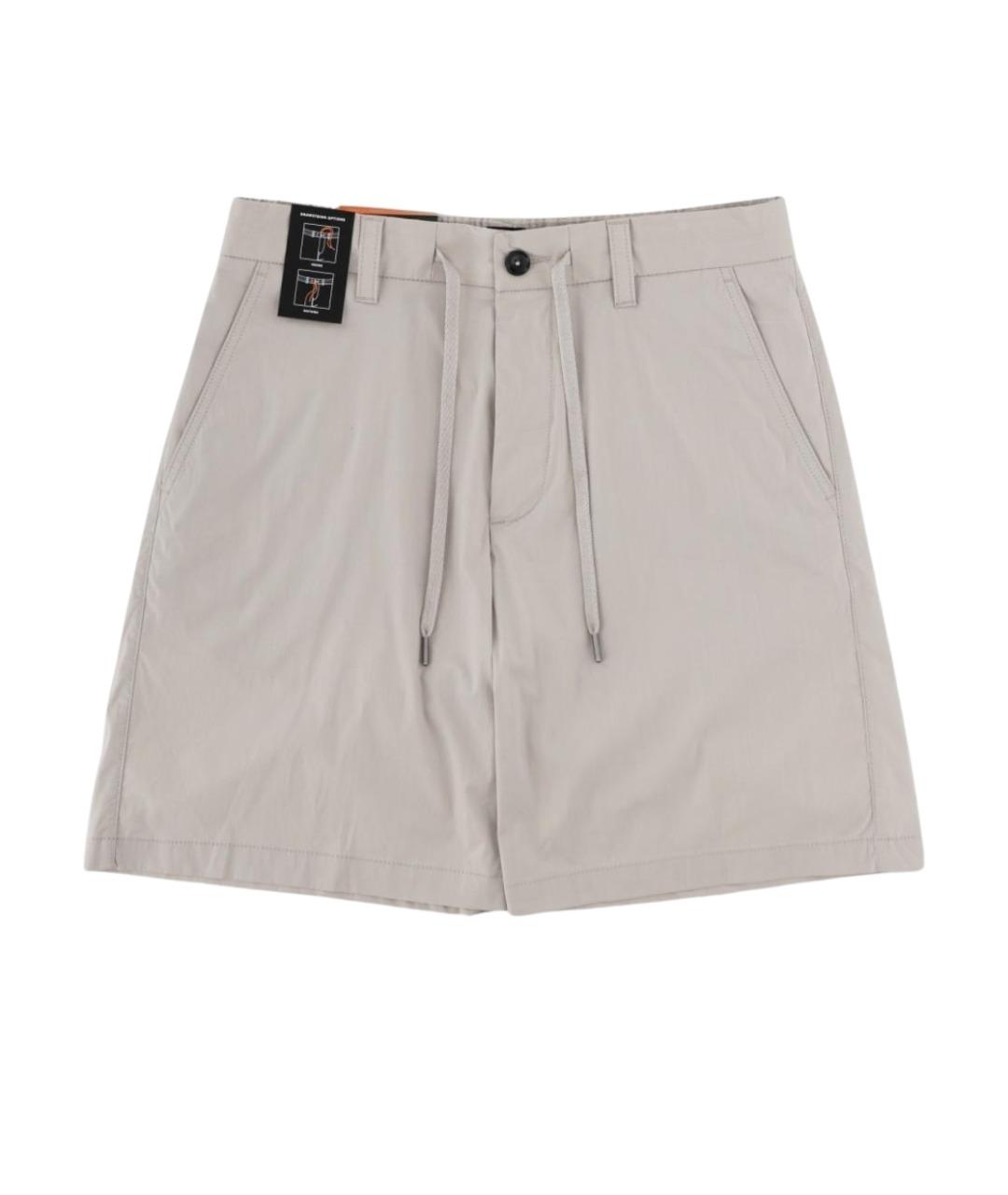 HUGO BOSS Серые хлопковые шорты, фото 1