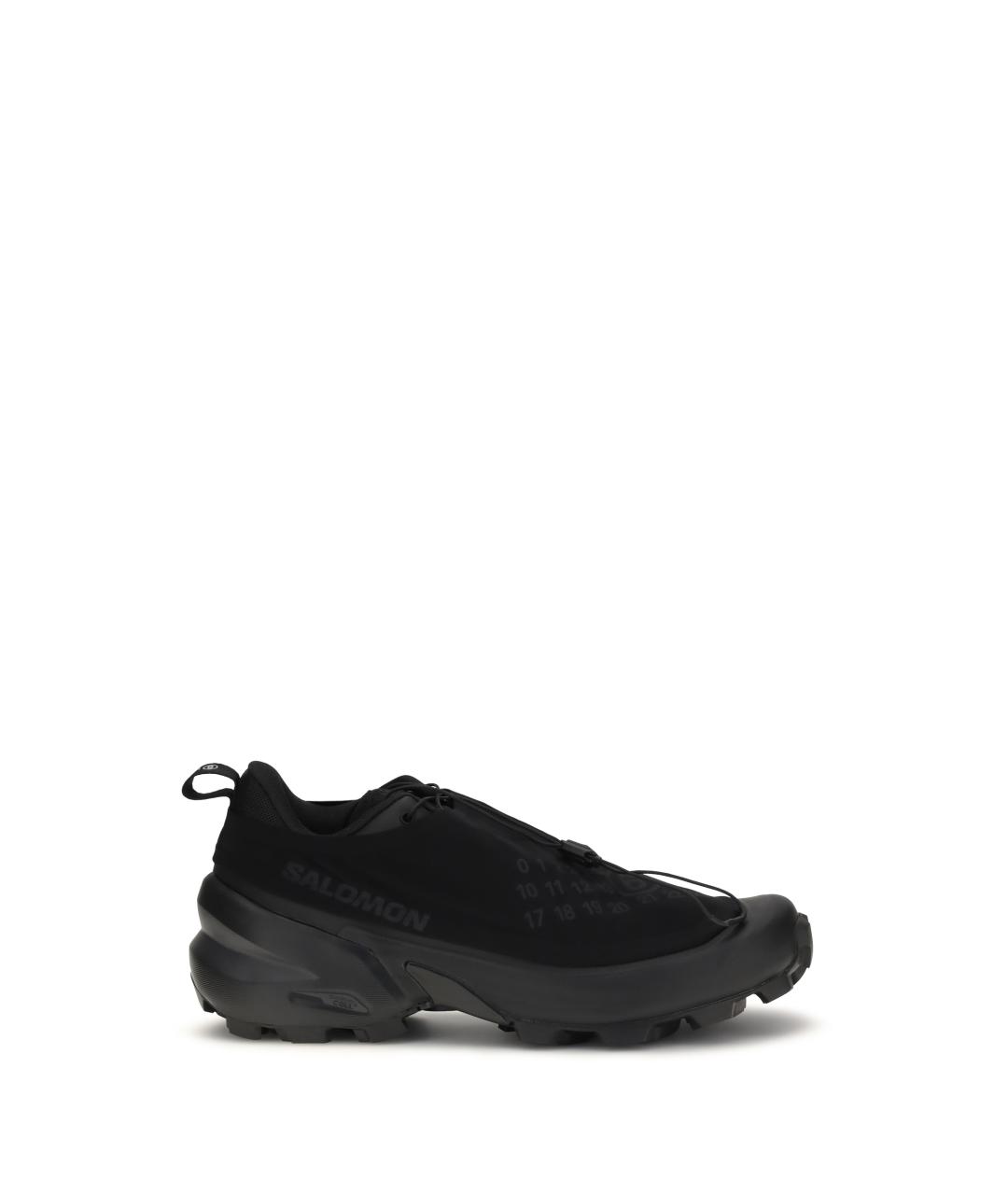 MM6 MAISON MARGIELA Черные синтетические низкие кроссовки / кеды, фото 1